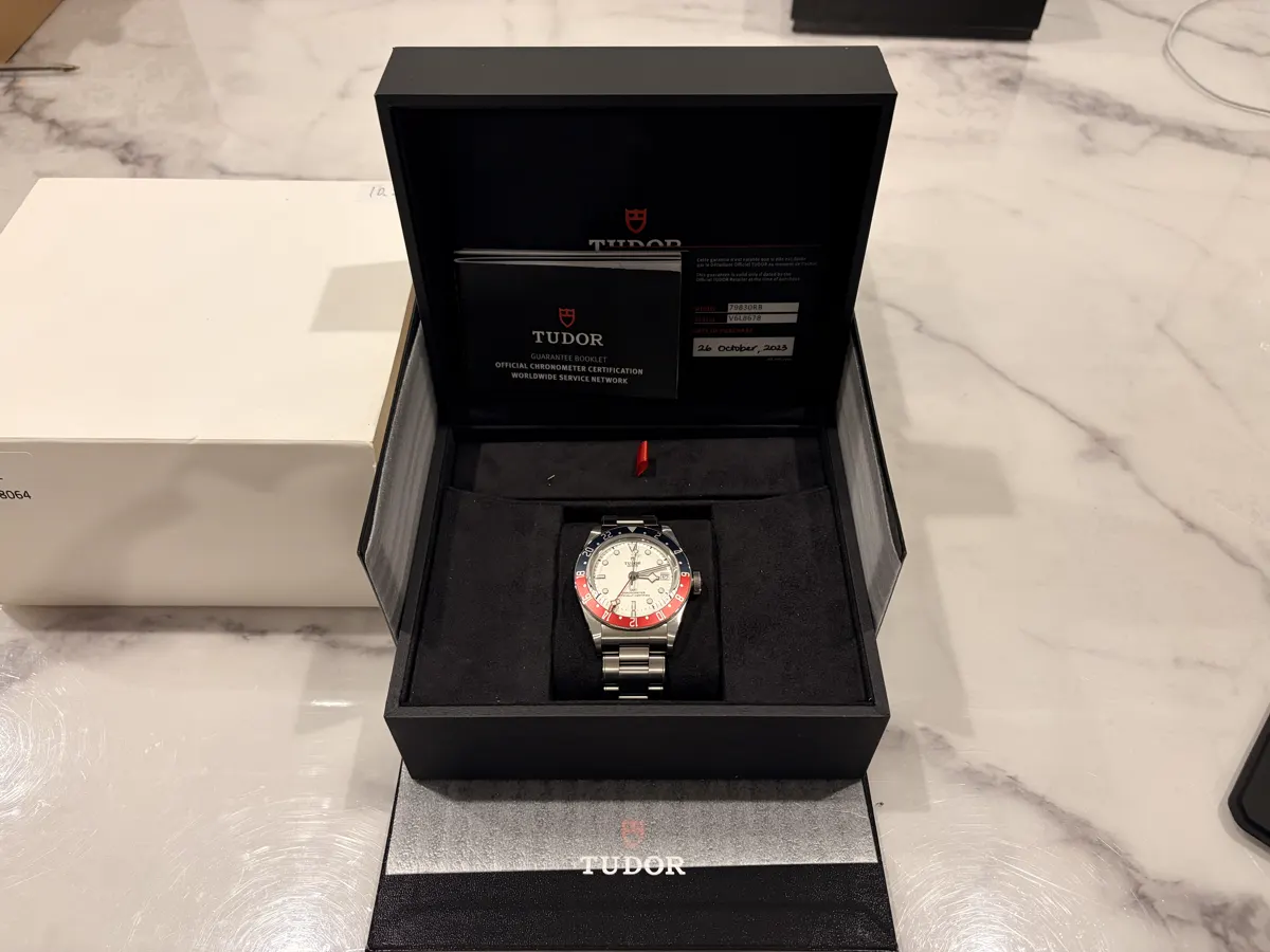 Tudor Black Bay GMT Pepsi